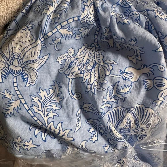 Roller Rabbit x Target Floral Vines Drop Waist Midi A-Line Dress - Picture 7 of 7